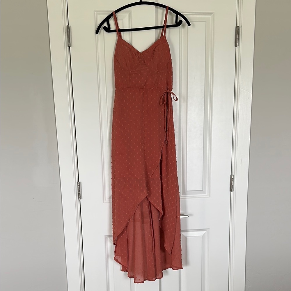 Lily Rose Dusty Rose Midi Dress